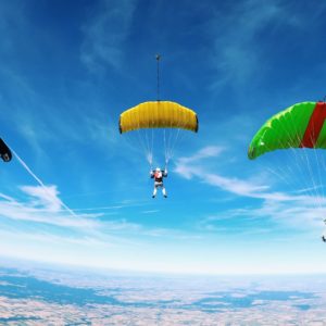 sky divers