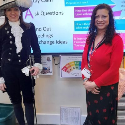 Annie Young Herts visit