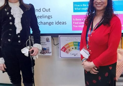 Annie Young Herts visit