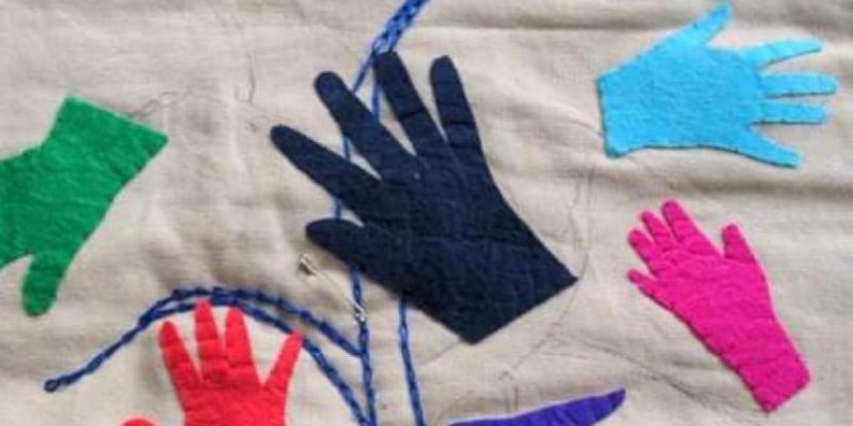 Quilting hands