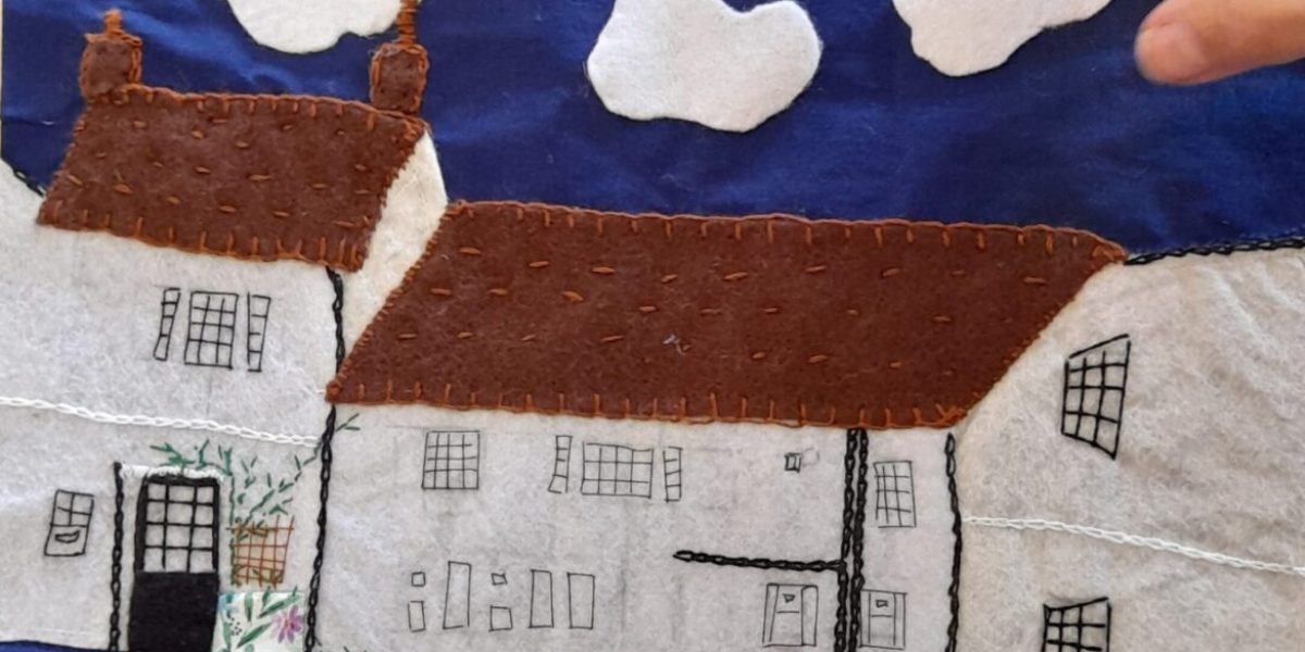 Vale House Quilt patch