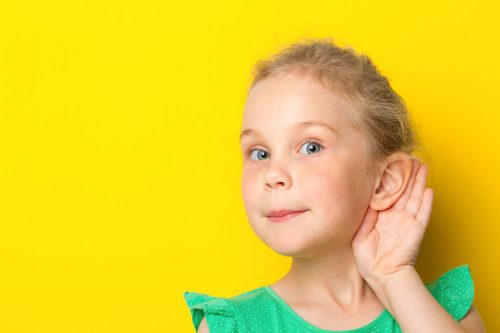 Children listen